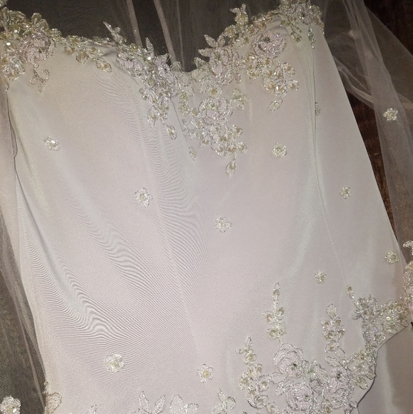 Montage Collection by Mon Cherie lavendar gown - Picture 4 of 8